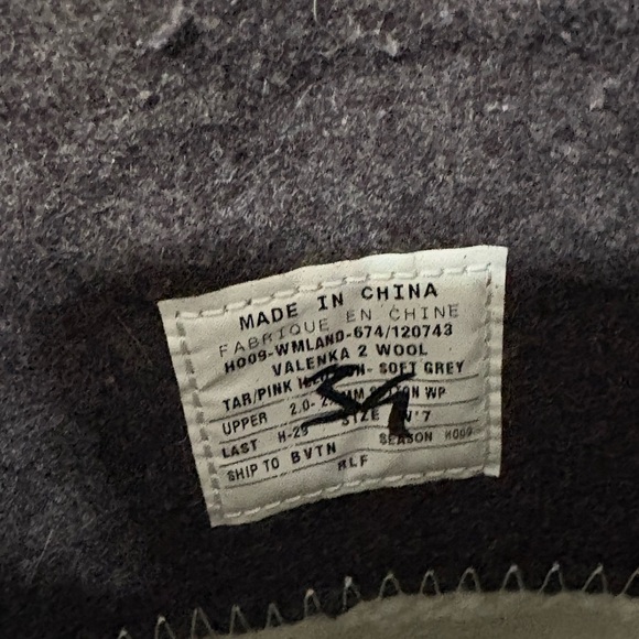 Nike Valenka Wool Soft Grey Winter Sherpa Lined Boots Size 7 - Picture 4 of 13